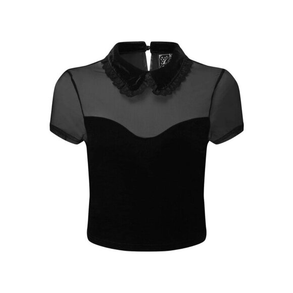 Killstar Rae Crop Top - Picture 2 of 5